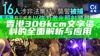 香港308kcm文字资料的全面解析与应用